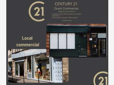 A louer local commercial 75m² empl N°1 Pont L'Abbé