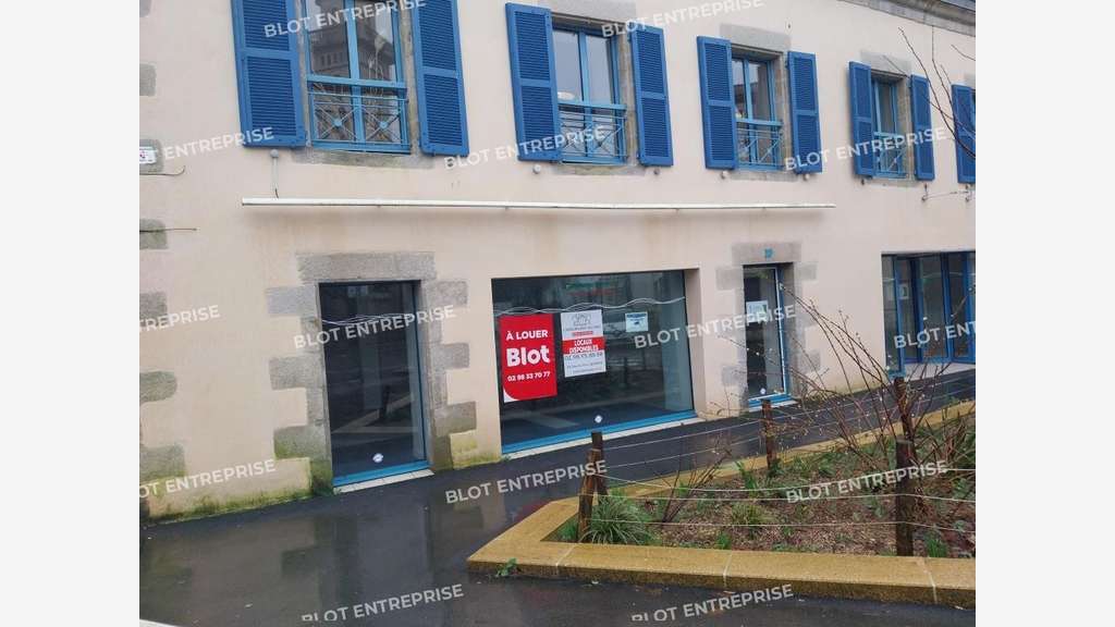 A louer local commercial de 123m² ERP à Quimper