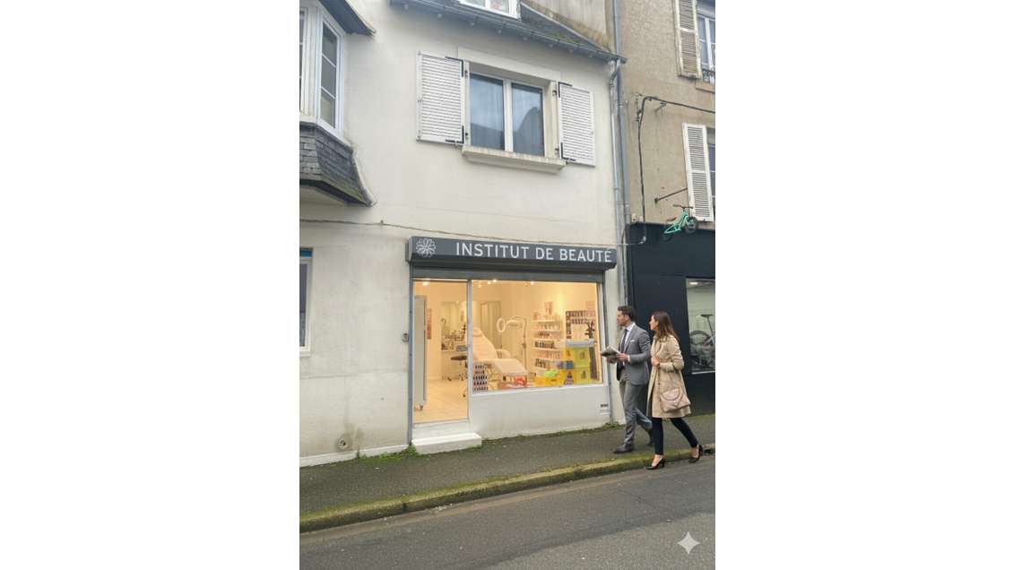 Local commercial 25m² à louer à Quimper centre