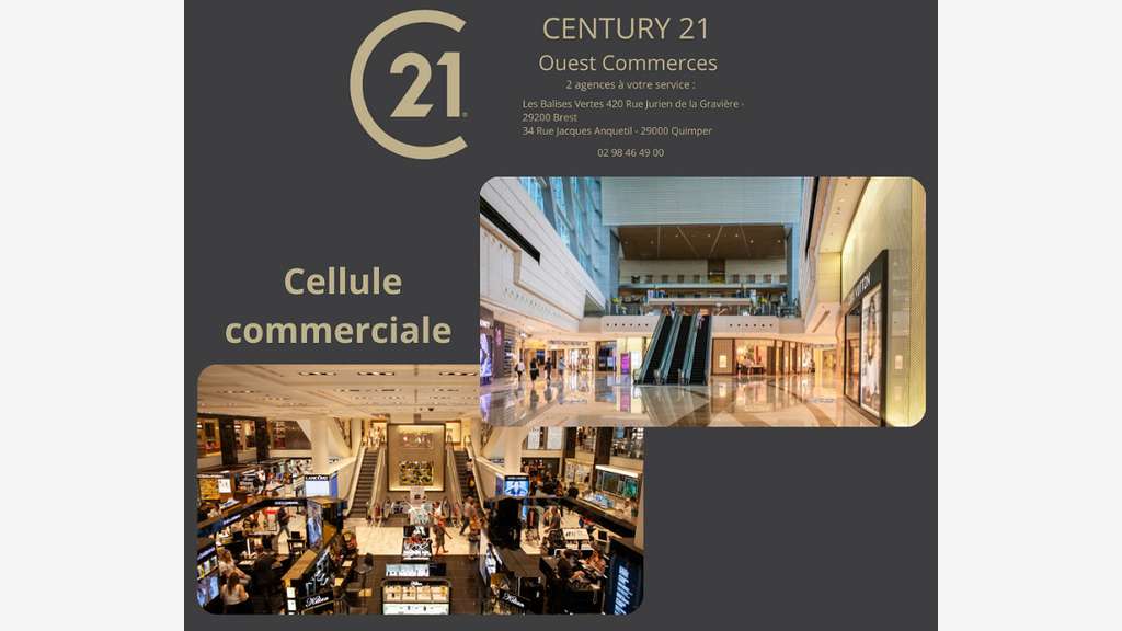 A louer local commercial 300m² empl N°1 Quimperlé