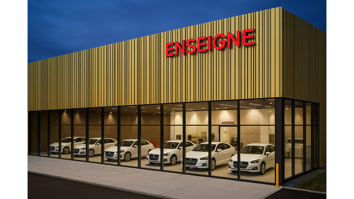 Loue local commercial 800m² Quimper (grand Guelen)