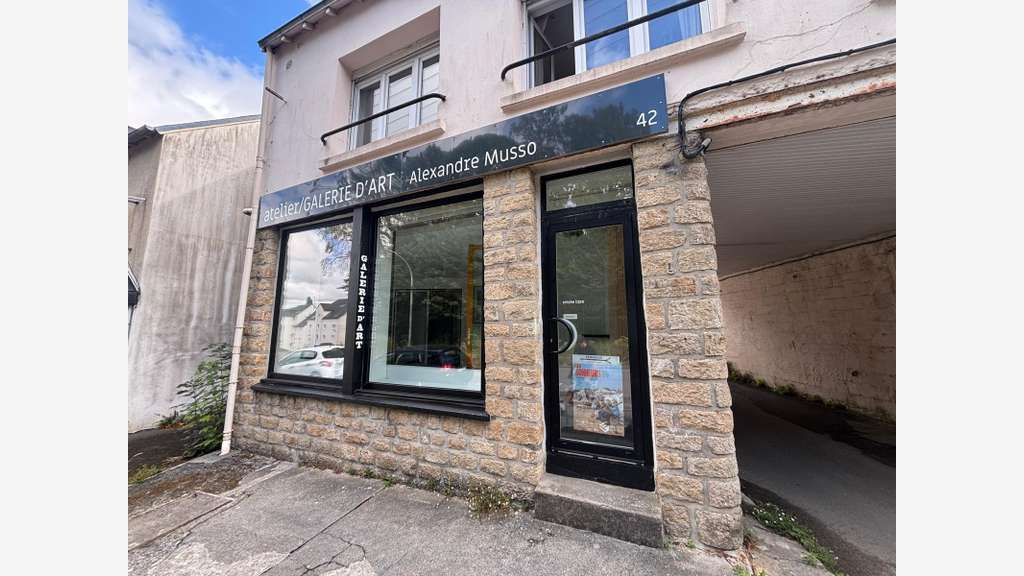Local commercial à louer 62 m² Quimper, rue de