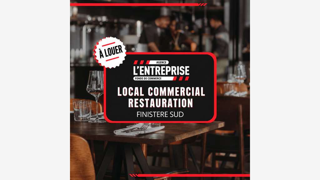 LOCAL COMMERCIAL À LOUER QUIMPER CENTRE
