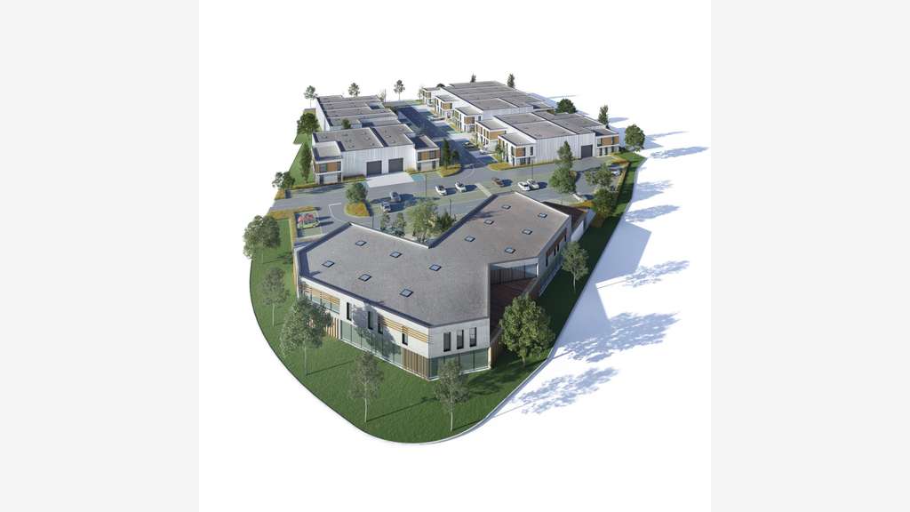 Location bâtiment avec bureaux et entrepôt