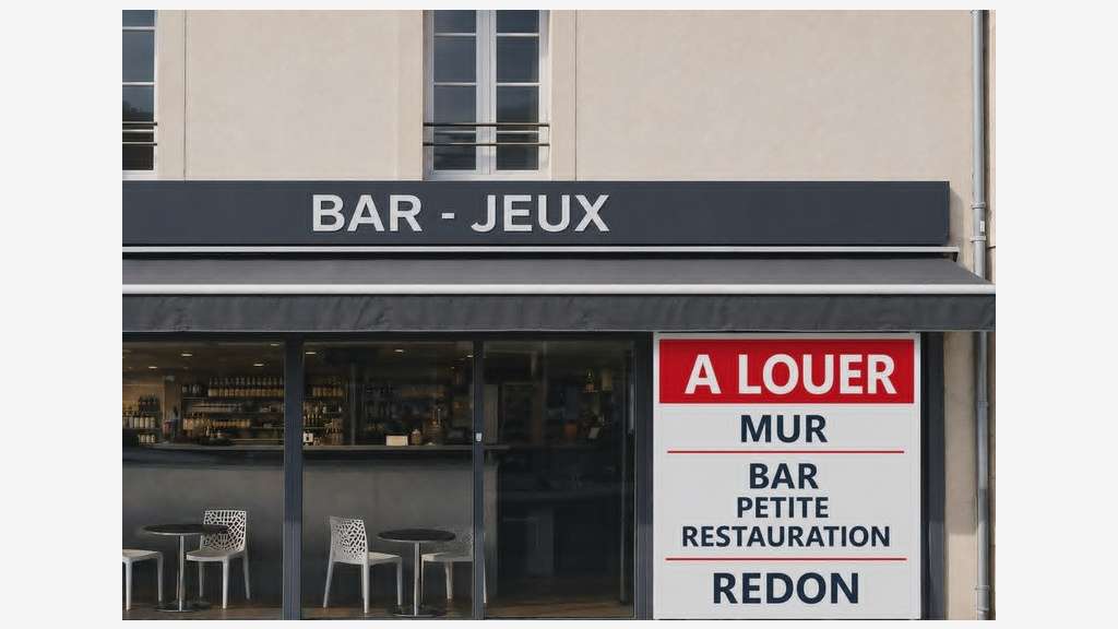 A louer bar petite restauration au centre de Redon