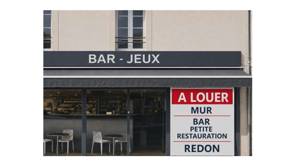 A louer bar petite restauration au centre de Redon