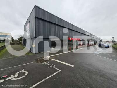 A louer local 1000m² boulevard passant de Reims