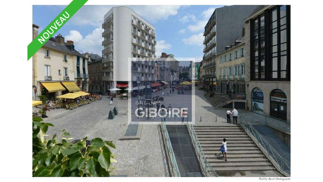 local commercial 16m² à louer à Rennes les Lices