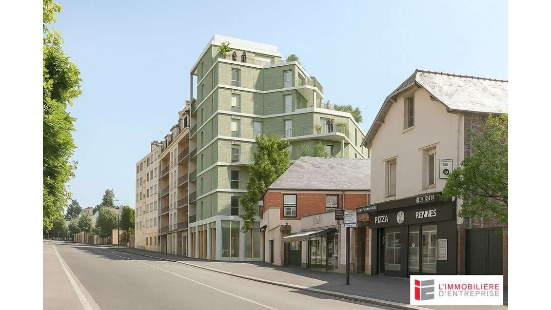 A louer local commercial 100m² à Rennes centre