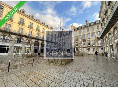 A louer local commercial 126m² à Rennes centre