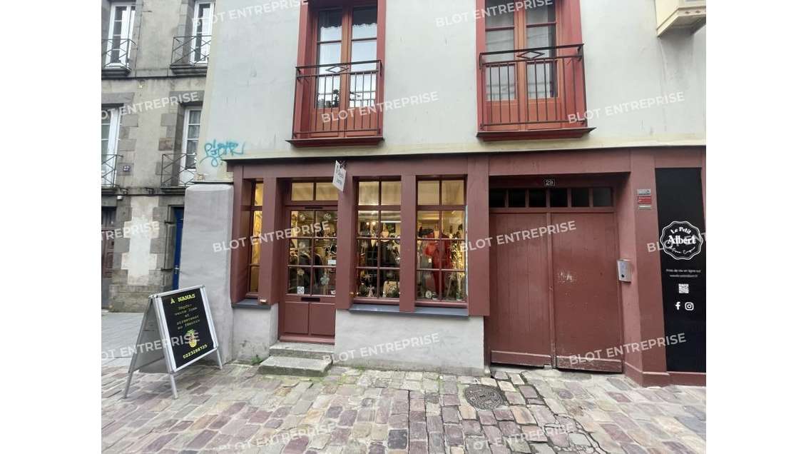 A louer local commercial de 30m² à Rennes centre