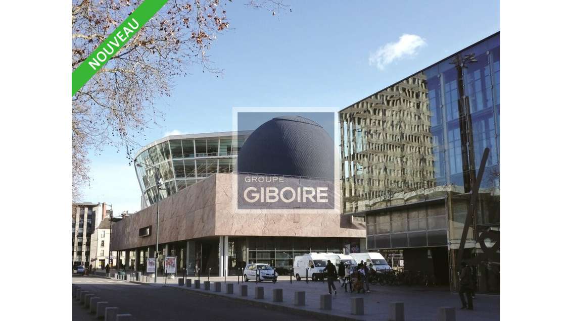 A louer local commercial de 115m² à Rennes Gare