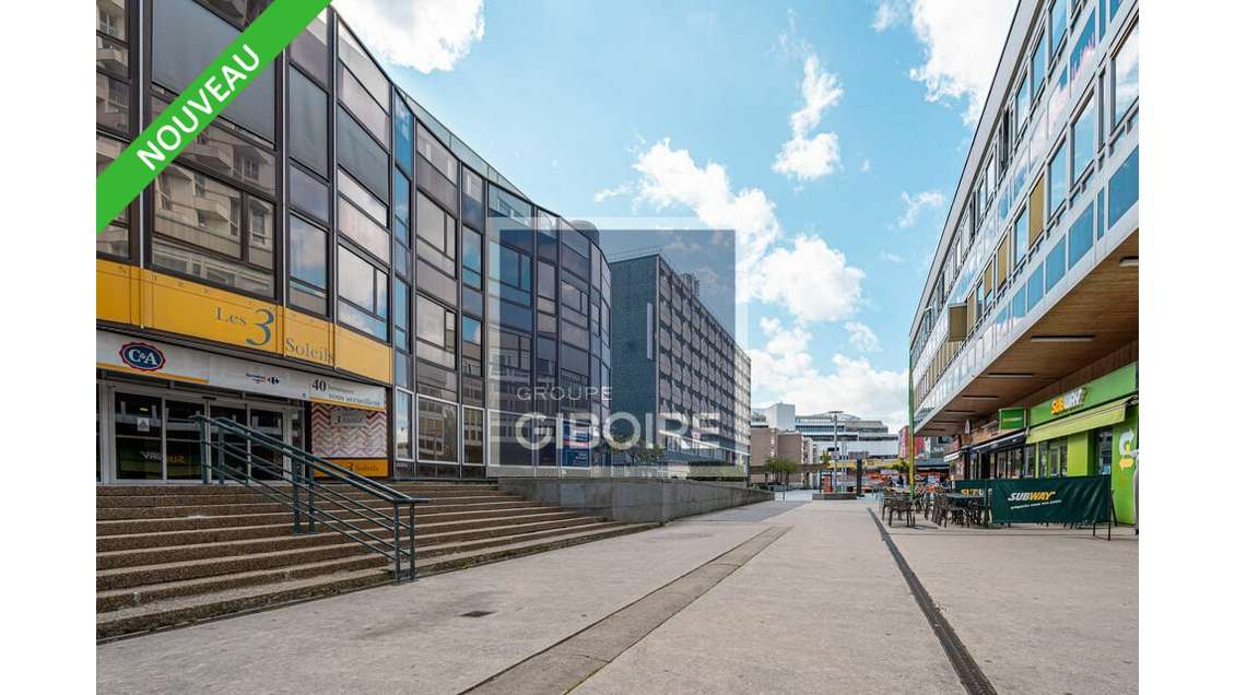 A louer cellule commerciale 91m² à Rennes centre