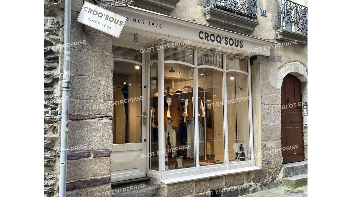 Local commercial centre historique Rennes - 94 m² 