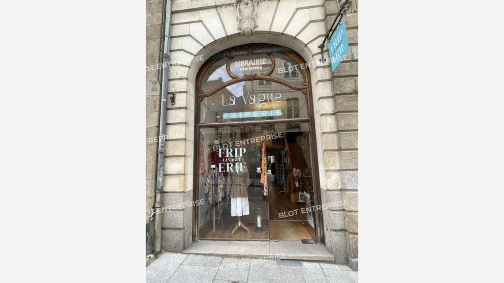 Cession droit au bail local commercial 55m² Rennes