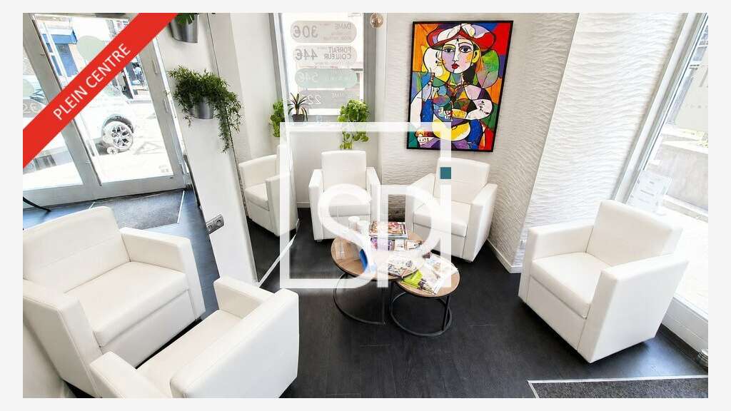 Salon coiffure à louer visibilité exception Riom
