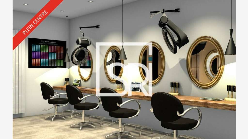 Salon coiffure à louer visibilité exception Riom