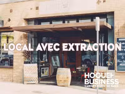 A LOUER LOCAL 128m² AVEC EXTRACTION RIS ORANGIS