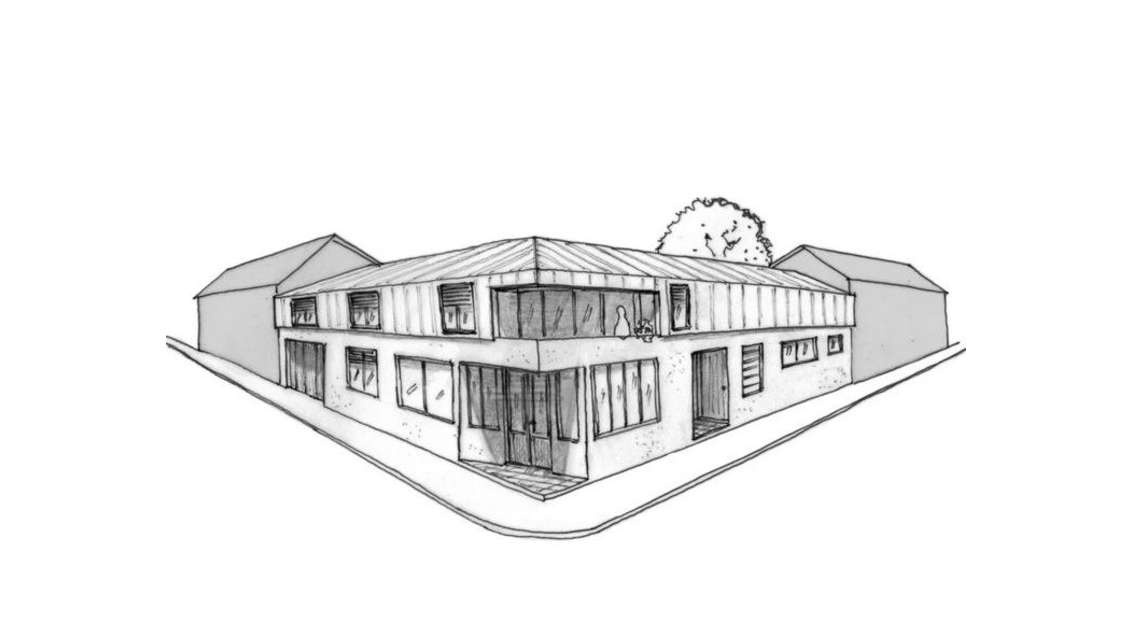 Loue local commercial de 200m² empl N°1 à Riscle