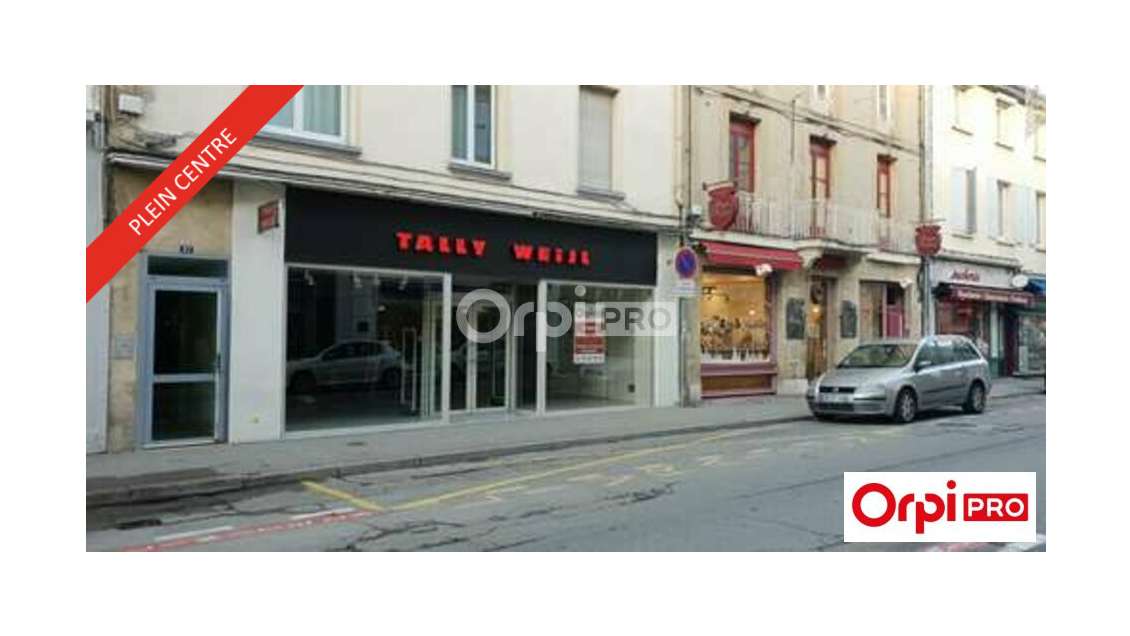 Local commercial à louer à Romans sur Isère centre