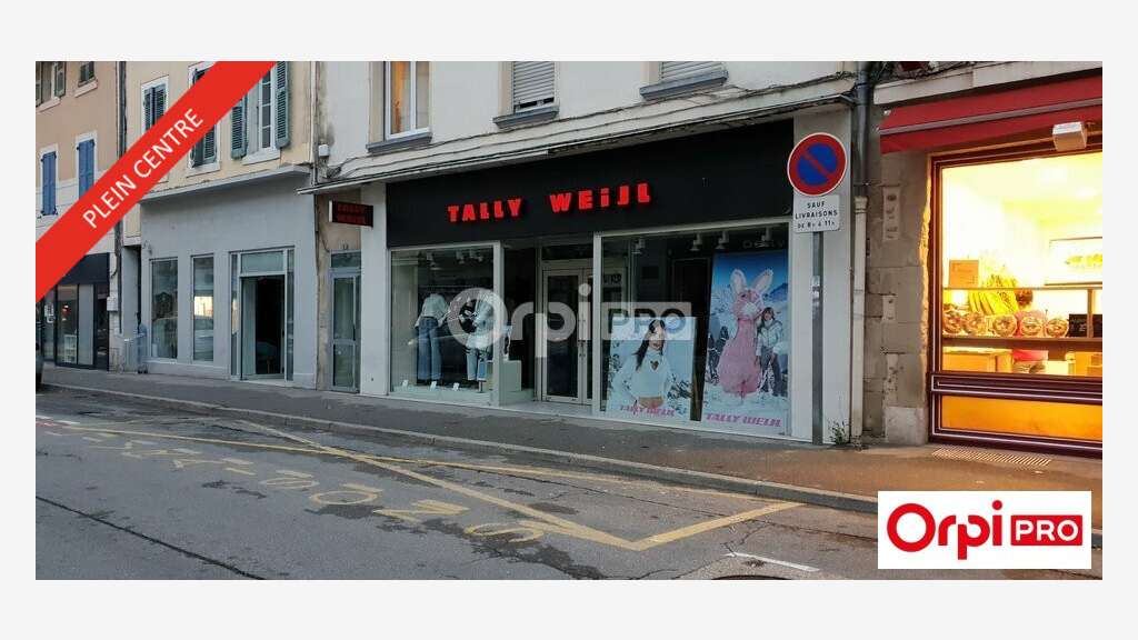 Local commercial à louer à Romans sur Isère centre