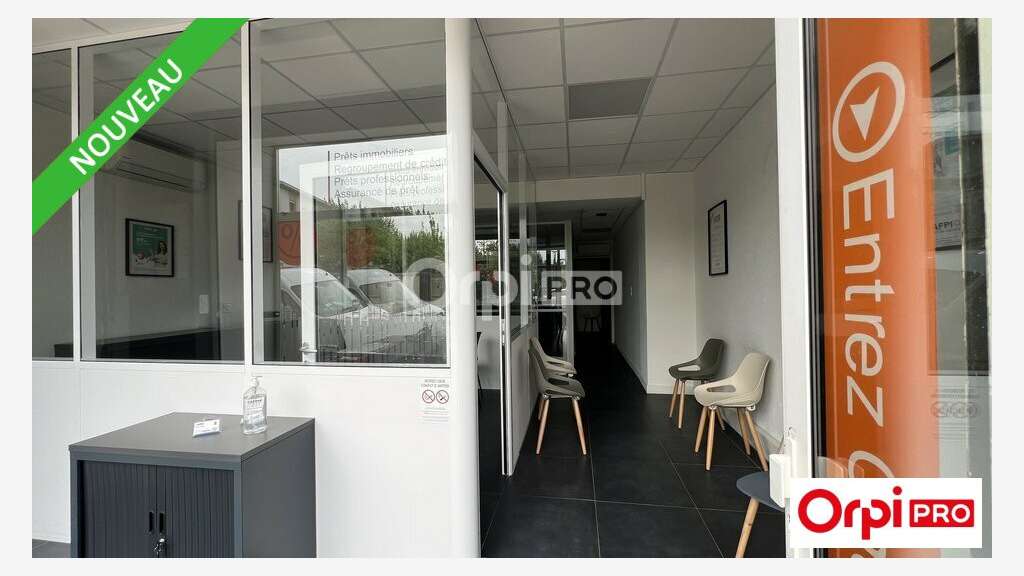 A louer local commercial 82,8m² à Romans sur Isère