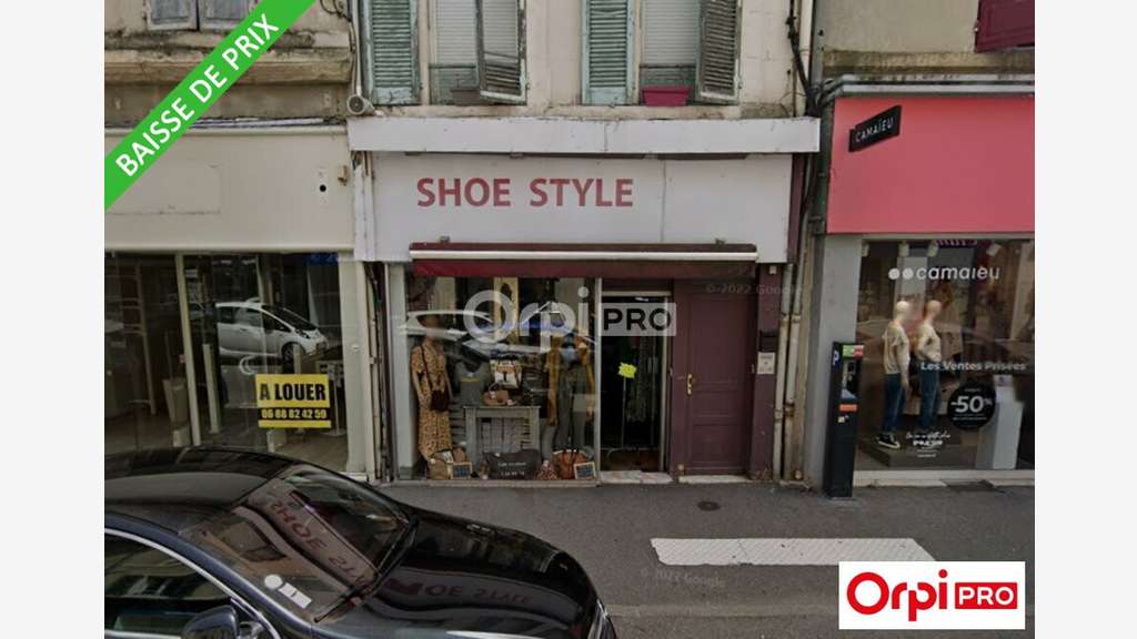 Local commercial 36m² à louer à Romans-sur-Isère