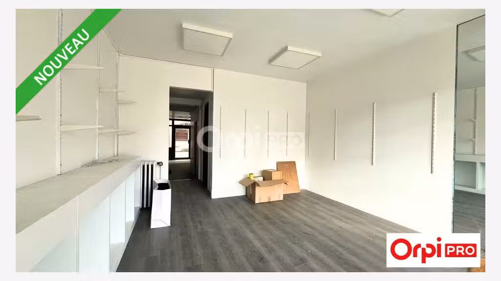 Local commercial à louer 46m² centre-ville Romans