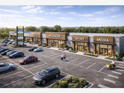 Location bâtiment commercial 1780m² en Retail Park