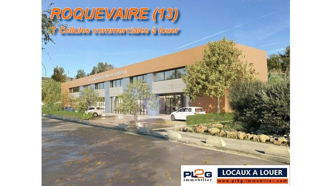 Cellule commerciale à louer 183m² à Roquevaire 