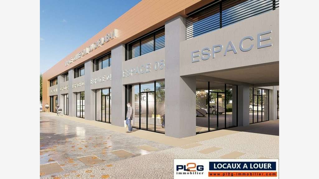 Local neuf à louer 120m² Roquevaire ZAC St-Estève