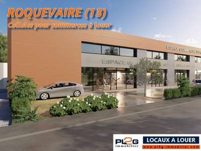Local neuf à louer 120m² Roquevaire ZAC St-Estève
