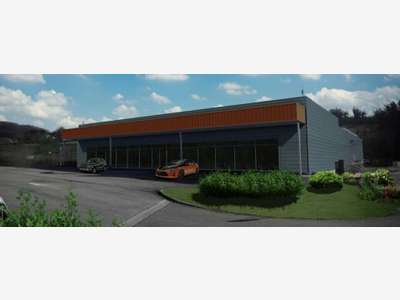 A louer local commercial 150m² à Ruy Montceau