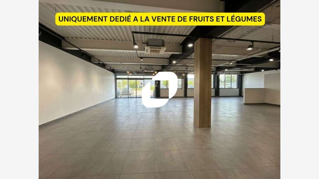 Dédié uniquement à la vente de fruits et légumes.