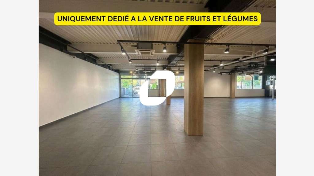 Dédié uniquement à la vente de fruits et légumes.