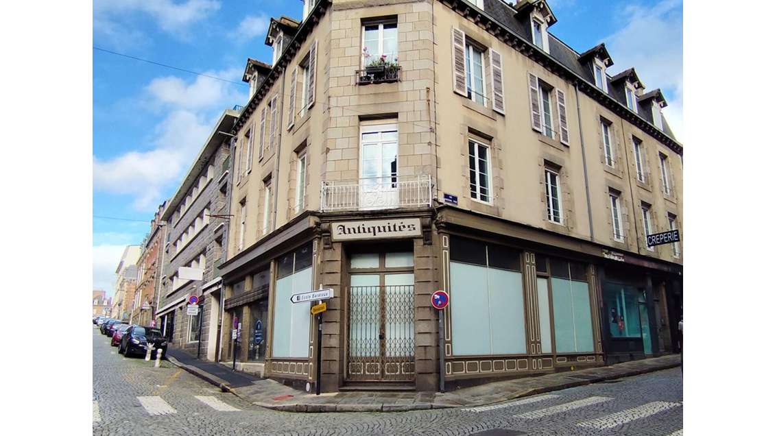 Location local 52m² à Saint Brieuc hyper centre