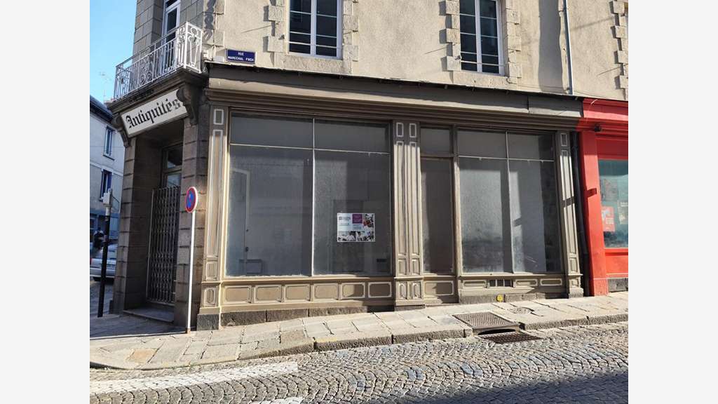 Location local 52m² à Saint Brieuc hyper centre