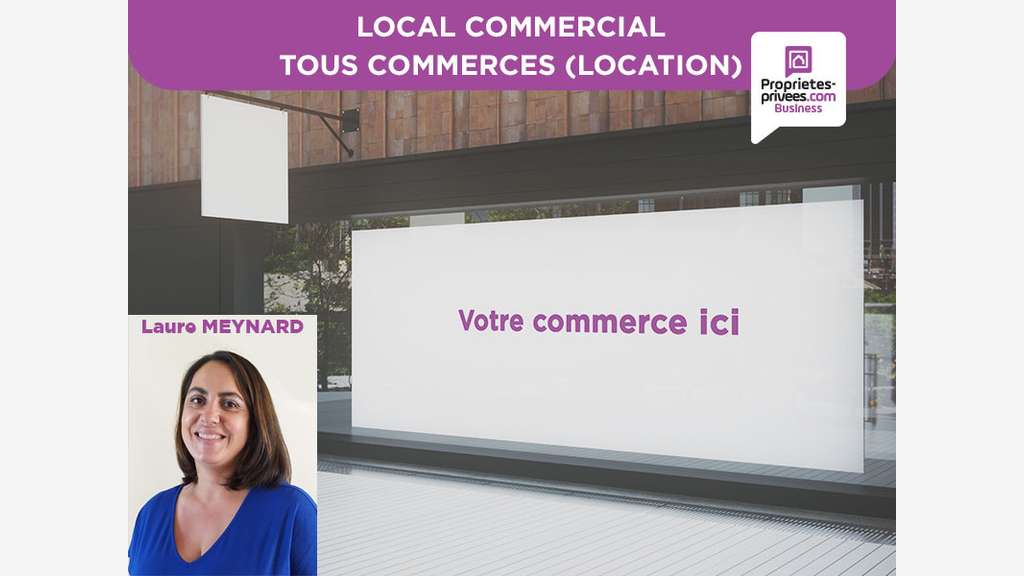 Location local 52m² à Saint Brieuc hyper centre