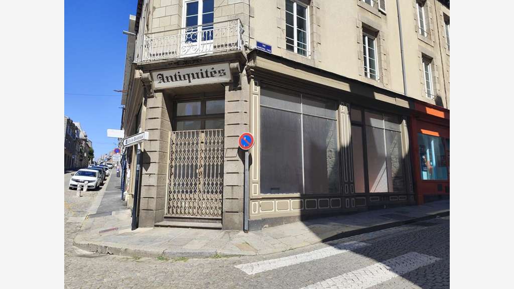 Location local 52m² à Saint Brieuc hyper centre