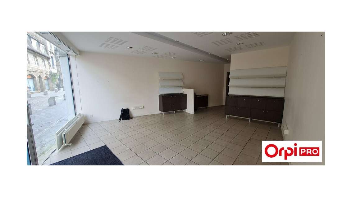 A louer local commercial 85m² en centre St Brieuc
