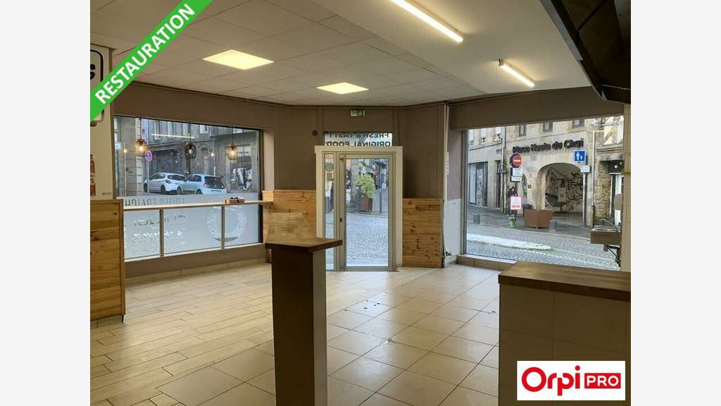 Local commercial 200m² à louer à St-Brieuc centre
