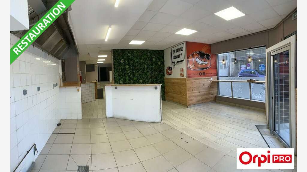 Local commercial 200m² à louer à St-Brieuc centre