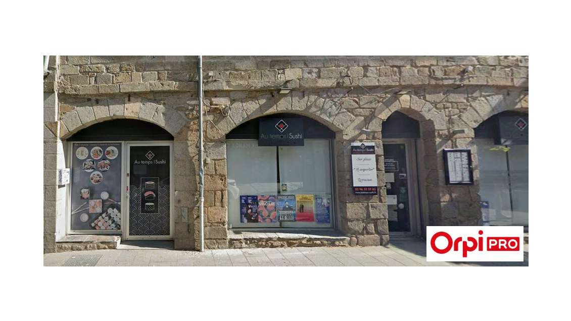 Local commercial 175m² à louer à Saint-Brieuc