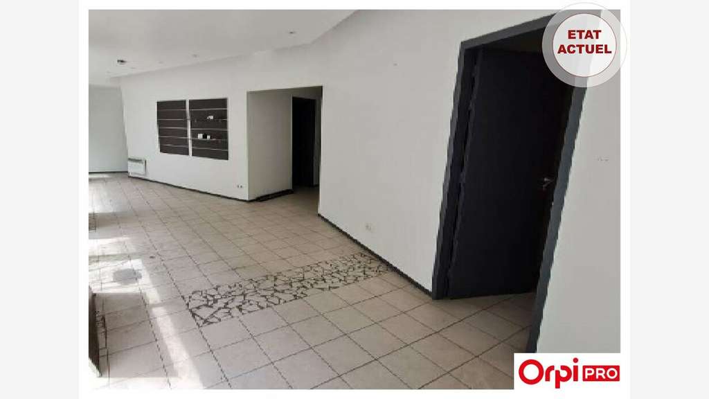 A louer local commercial 160m² Centre Saint-Brieuc