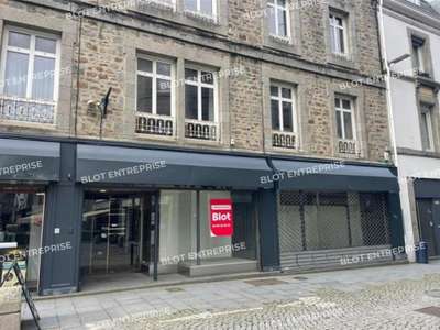 A louer local commercial 95m² à St-Brieuc centre
