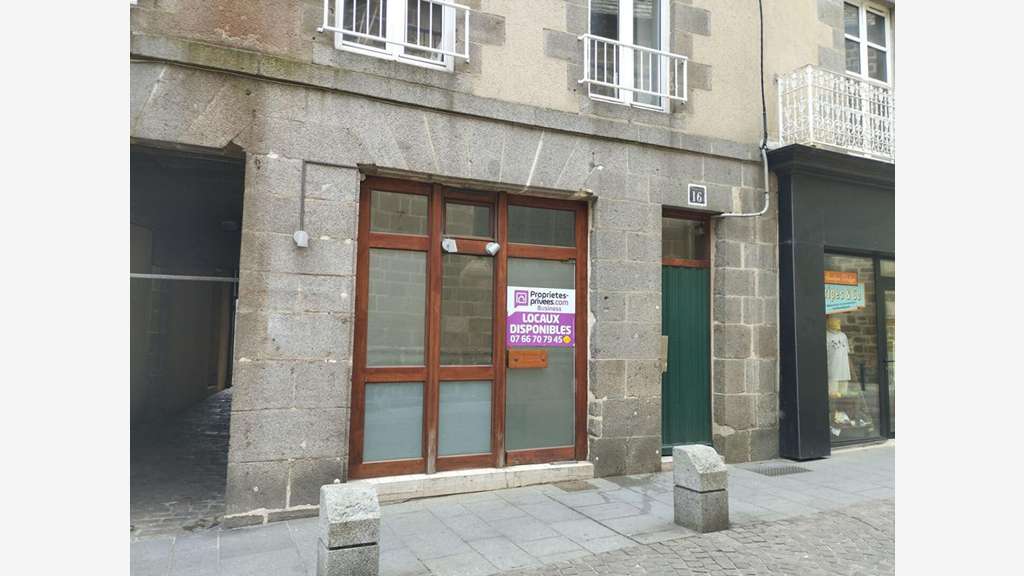 Location local 70m² à Saint Brieuc centre