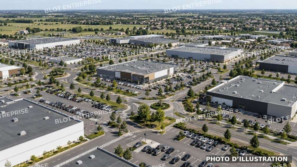 A louer locaux de 3349m² divisibles à Saint Brieuc