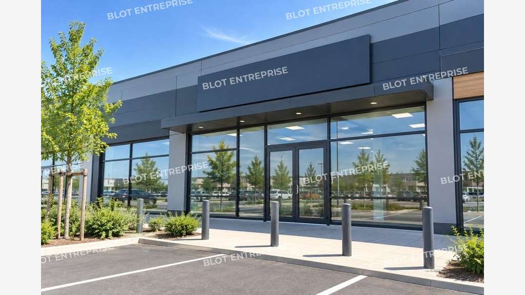 A louer locaux de 3349m² divisibles à Saint Brieuc