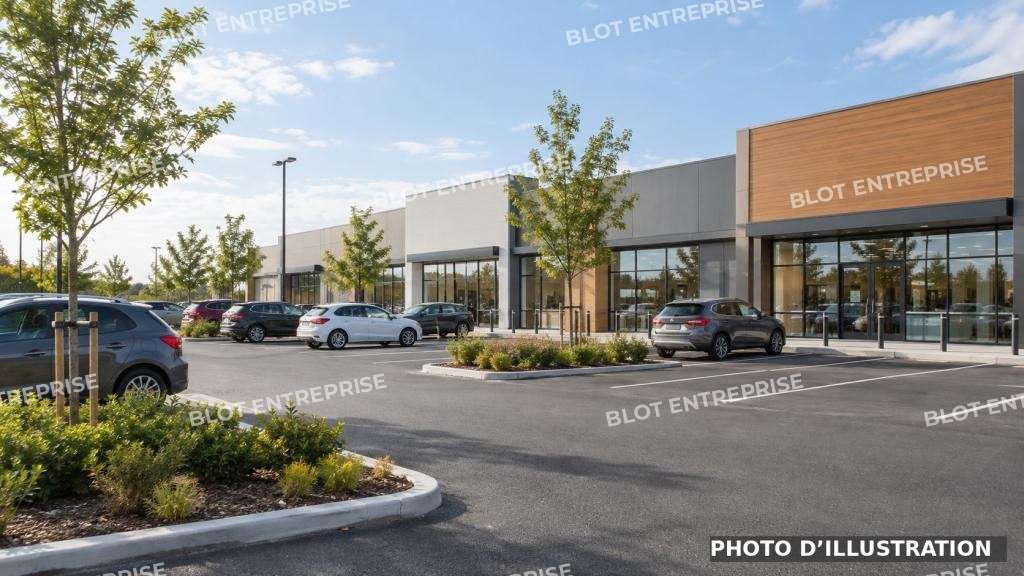 A louer locaux de 3349m² divisibles à Saint Brieuc