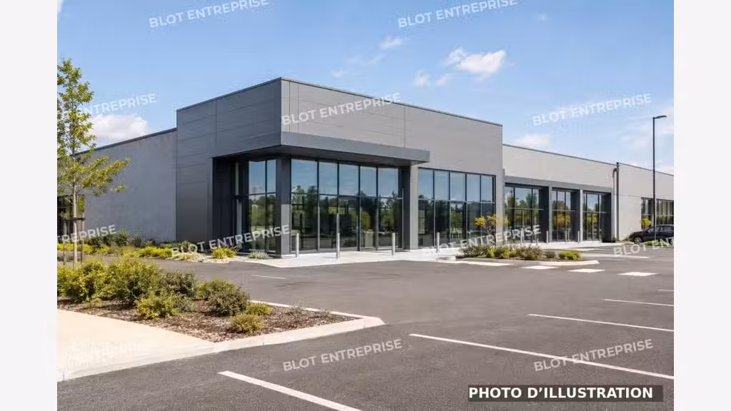 A louer locaux de 3349m² divisibles à Saint Brieuc